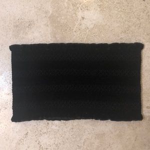 Black crop top/bralette